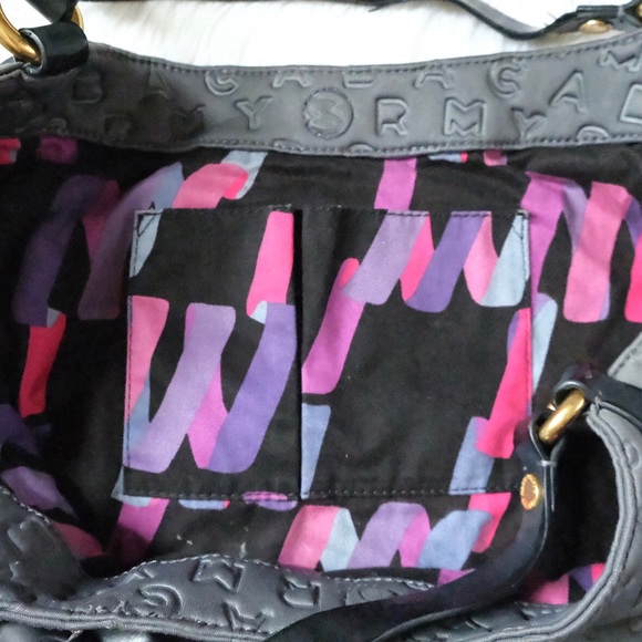 Marc by Marc Jacobs Neoprene Monogram Hobo Bag - Picture 8 of 8